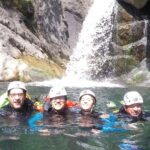 canyoning sous la canicule à serre chevalier