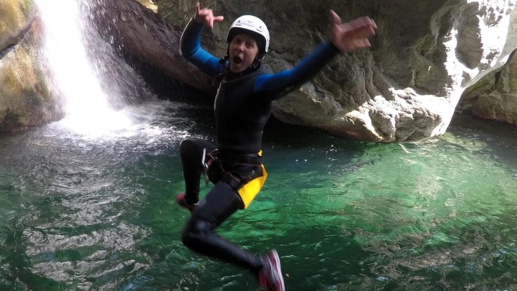 canyoning à Briançon, vallée de Serre-Chevalier